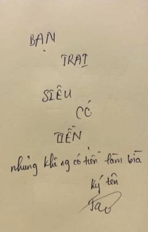 Bạn Trai Siêu Có Tiền